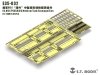 E.T. Model E35-032 US M26 PERSHING Medium Tank Stowage Bins (For TAMIYA 35254) (1:35)